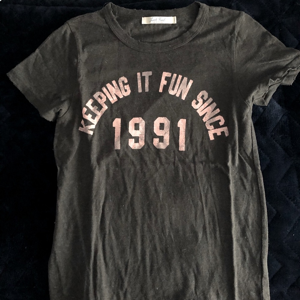 “Keeping it fun since 1991” JUNKFOOD tshirt!